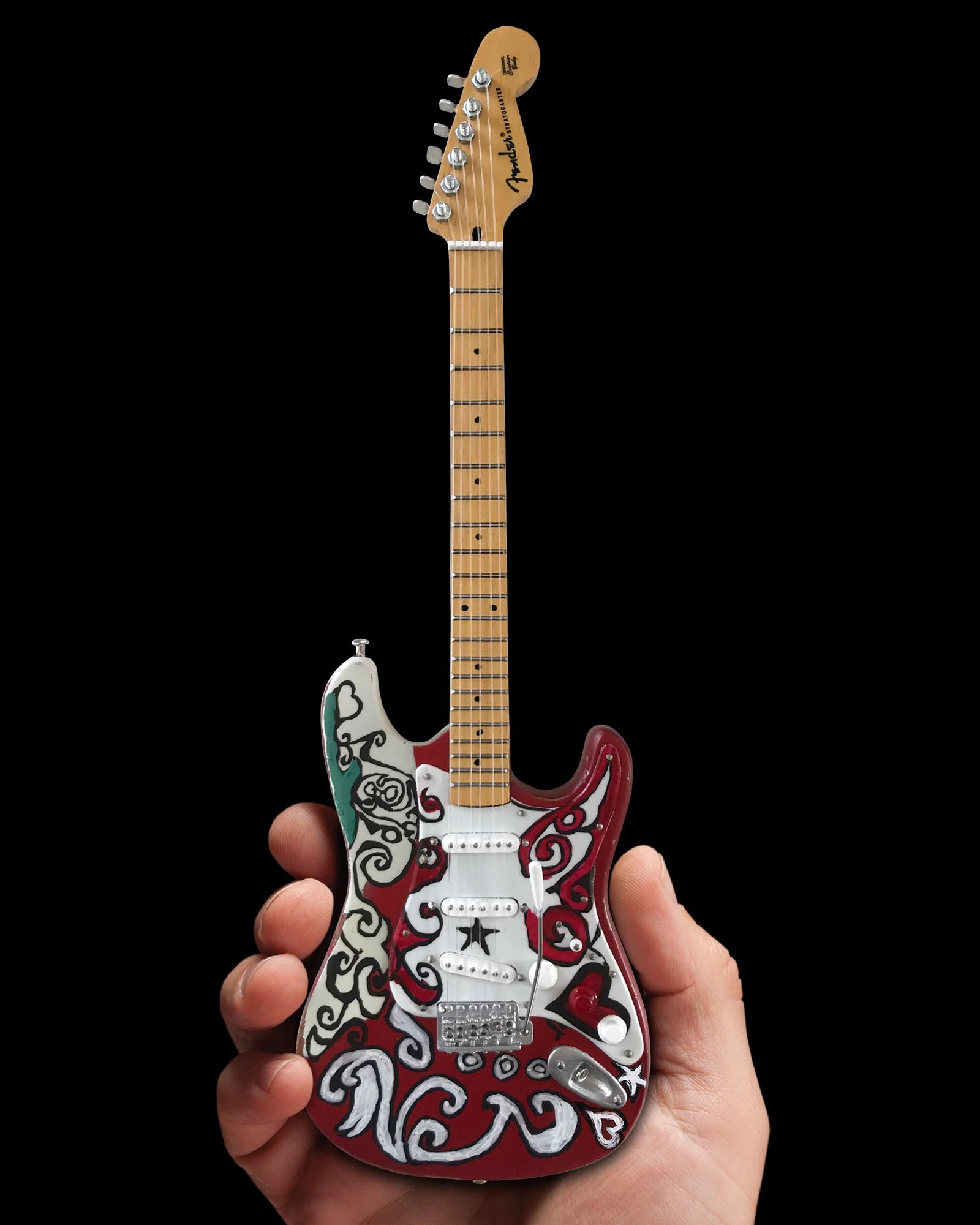 JIMI HENDRIX - FENDER™ STRAT™ SAVILLE - MINI GUITAR - Image 3
