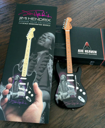 JIMI HENDRIX - FENDER™ STRAT™ TRIBUTE - MINI GUITAR - Image 4