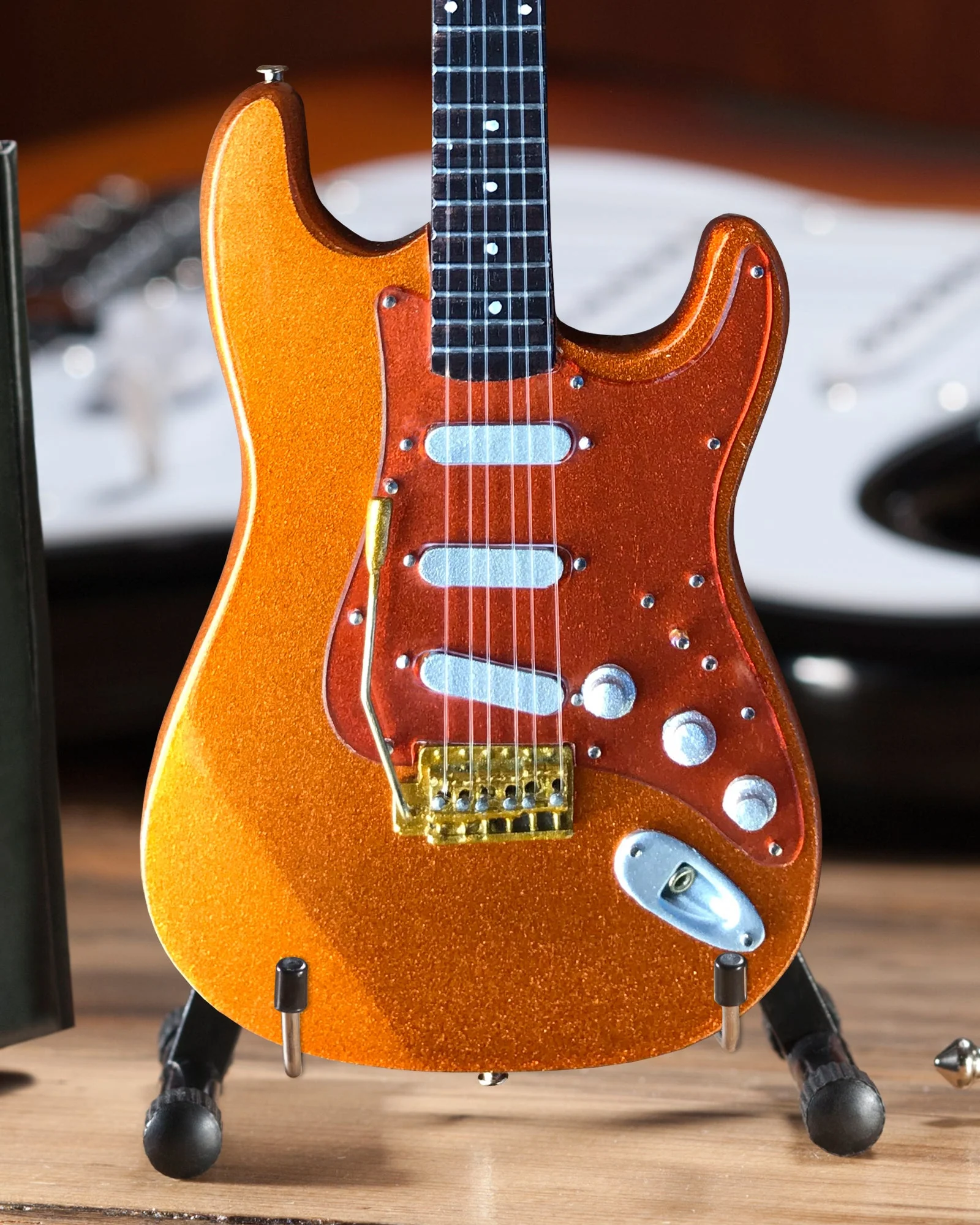 KENNY WAYNE SHEPHERD - COPPERBOY FENDER STRAT - MINI GUITAR - Image 2