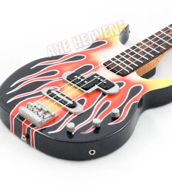MICHAEL ANTHONY - BB3000MA YAMAHA FLAME - MINI BASS GUITAR - Image 3