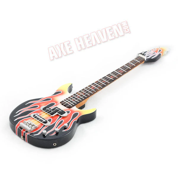 MICHAEL ANTHONY - BB3000MA YAMAHA FLAME - MINI BASS GUITAR - Image 4