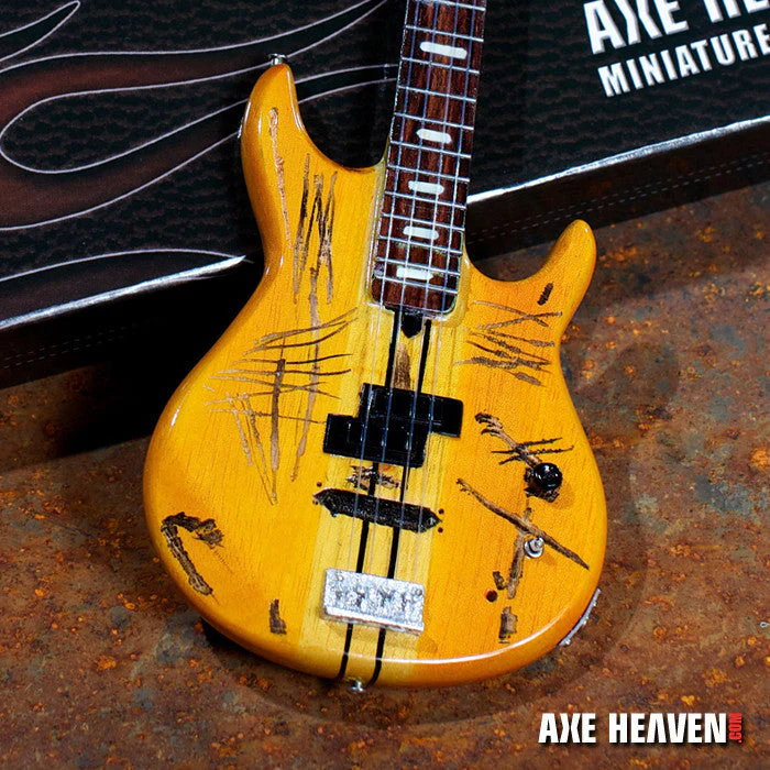 MICHAEL ANTHONY - DISTRESSED BB2000 YAMAHA - MINI BASS GUITAR - Image 3