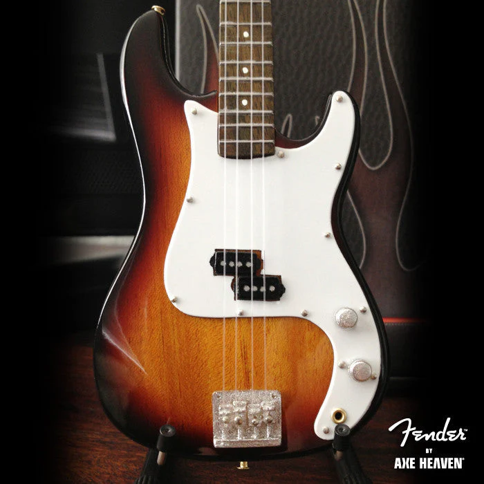 FENDER™ - PRECISION BASS™ CLASSIC SUNBURST - MINI GUITAR - Image 2