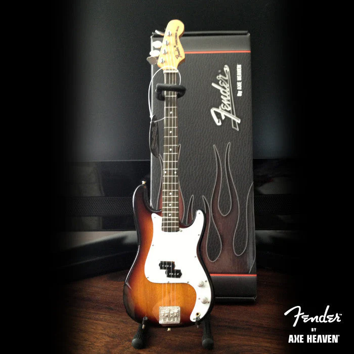 FENDER™ - PRECISION BASS™ CLASSIC SUNBURST - MINI GUITAR - Image 3