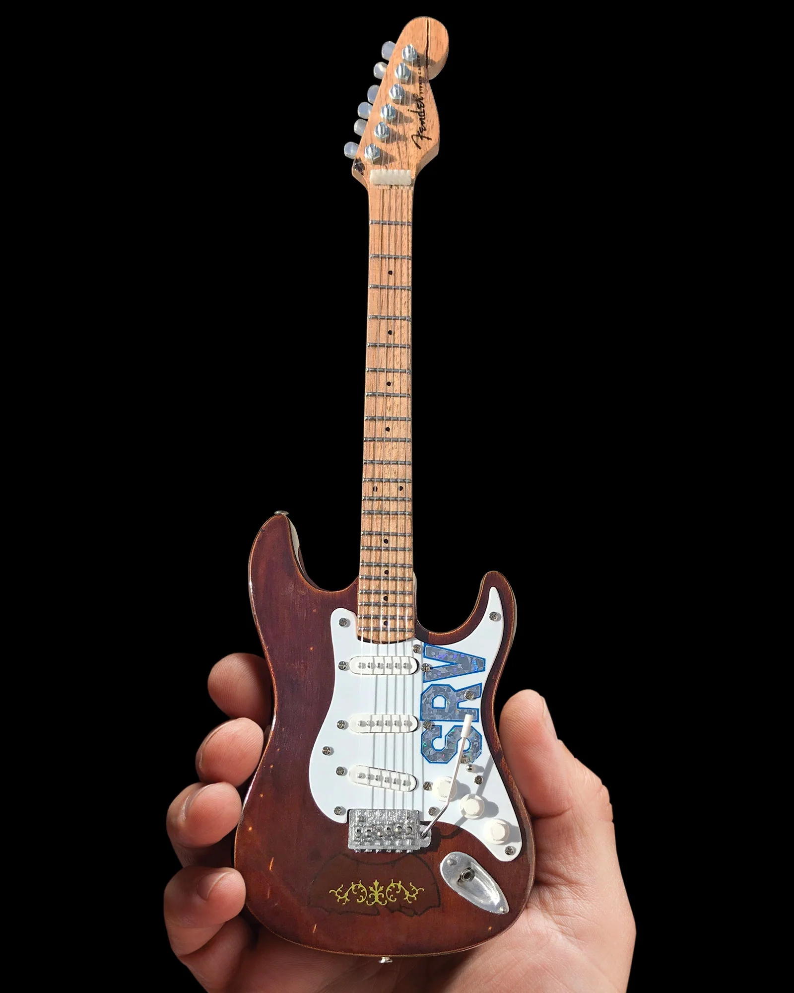 STEVIE RAY VAUGHAN - FENDER™ STRAT™ SIGNATURE SRV LENNY - MINI GUITAR - Image 4