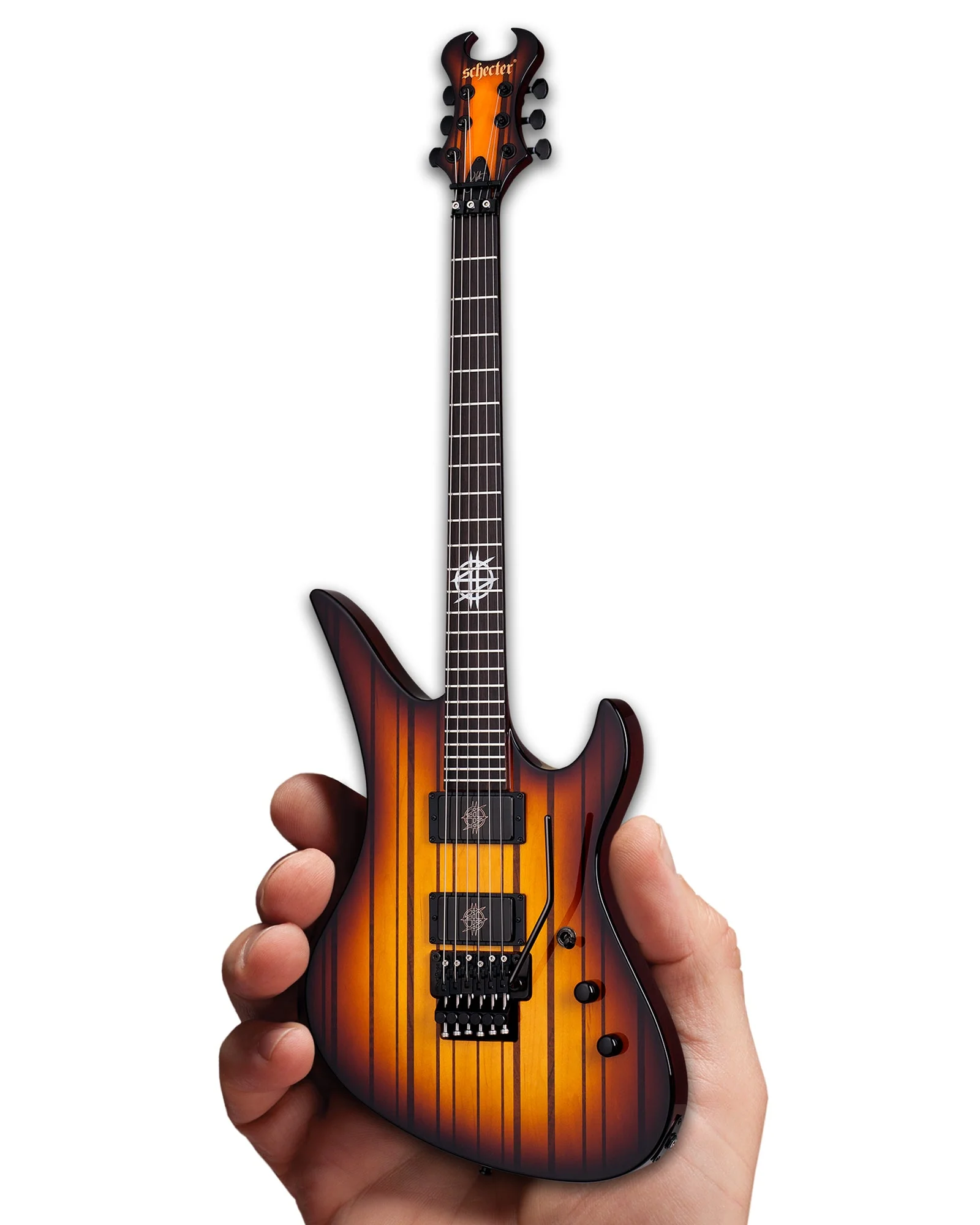 AVENGED SEVENFOLD - SYNYSTER GATES - FR USA SIGNATURE SCHECTER - MINI GUITAR - Image 6