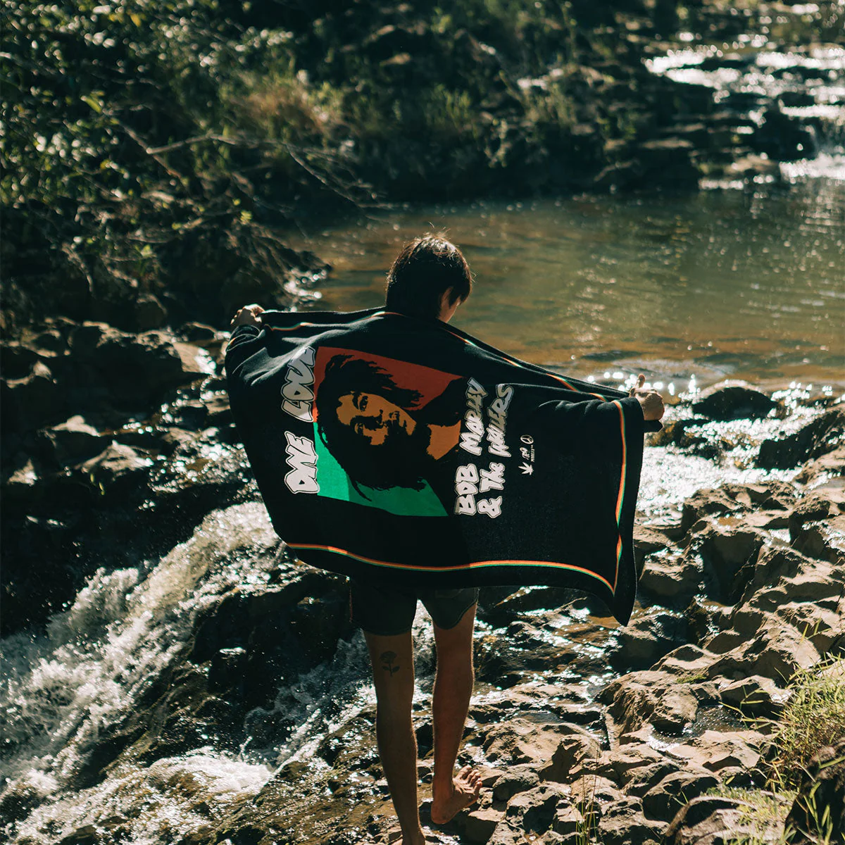 BOB MARLEY x SLOWTIDE - ONE LOVE BEACH TOWEL - Image 4