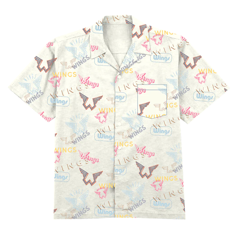 PAUL MCCARTNEY & WINGS - BUTTON UP SHIRT