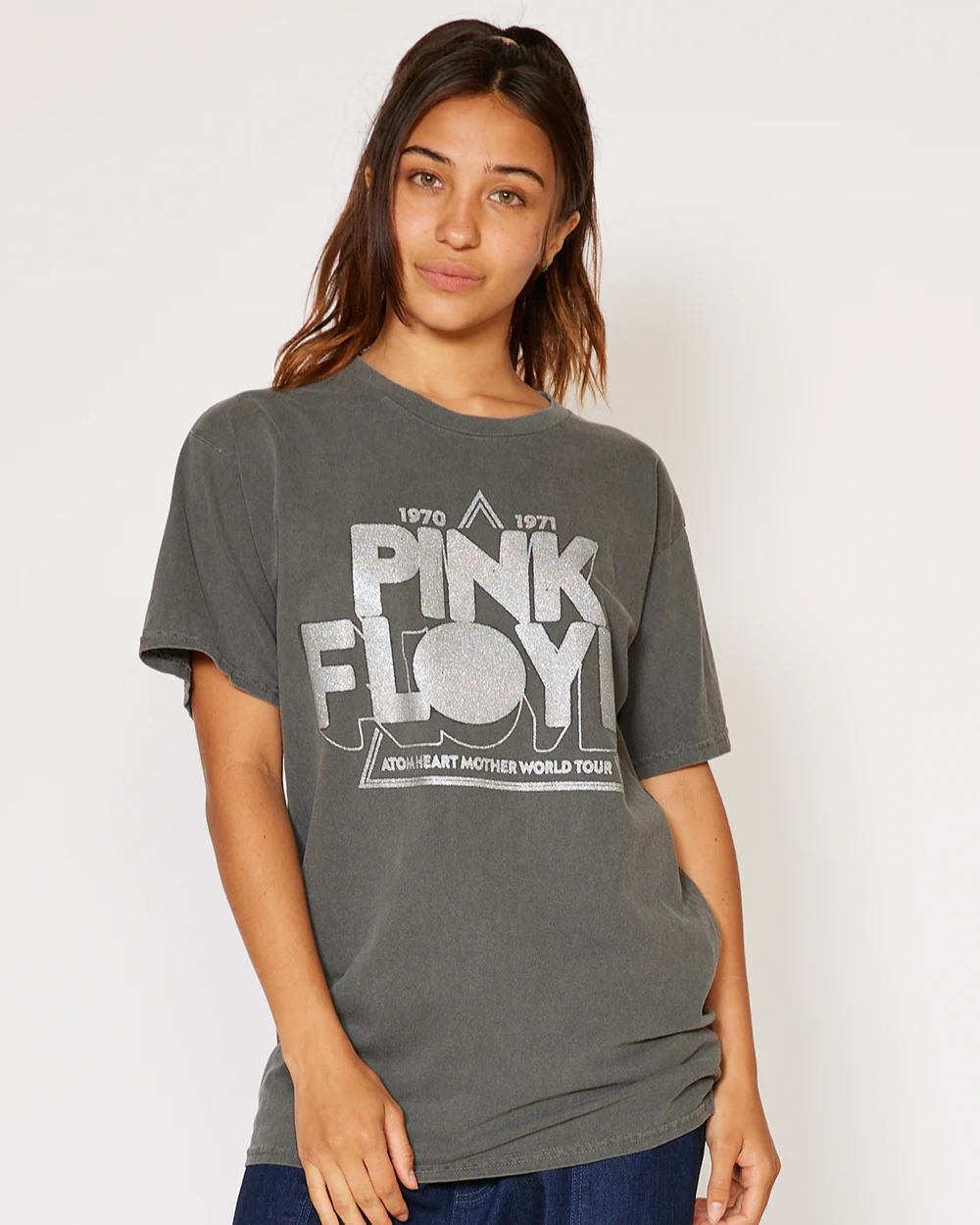 PINK FLOYD - WORLD TOUR GLITTER T-SHIRT