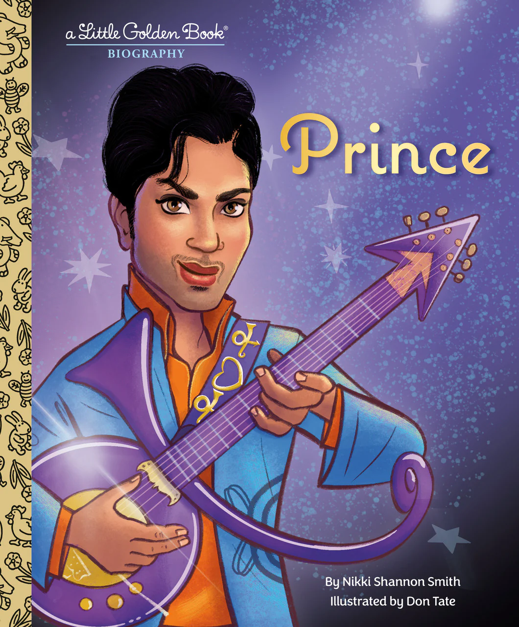 PRINCE - PRINCE: A LITTLE GOLDEN BOOK BIOGRAPHY - HARDCOVER - BOOK