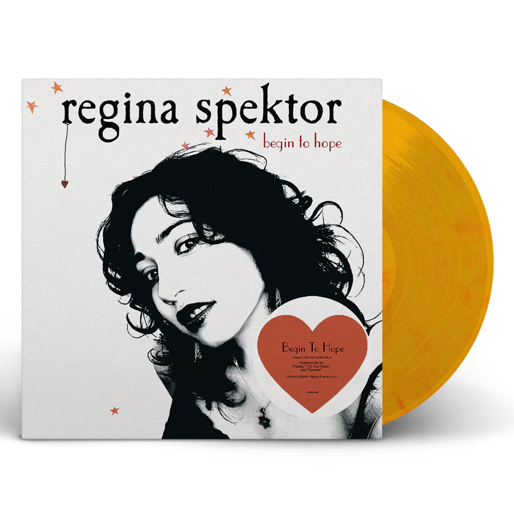 REGINA SPEKTOR - BEGIN TO HOPE - YELLOW FLAME COLOR - VINYL LP - Image 2