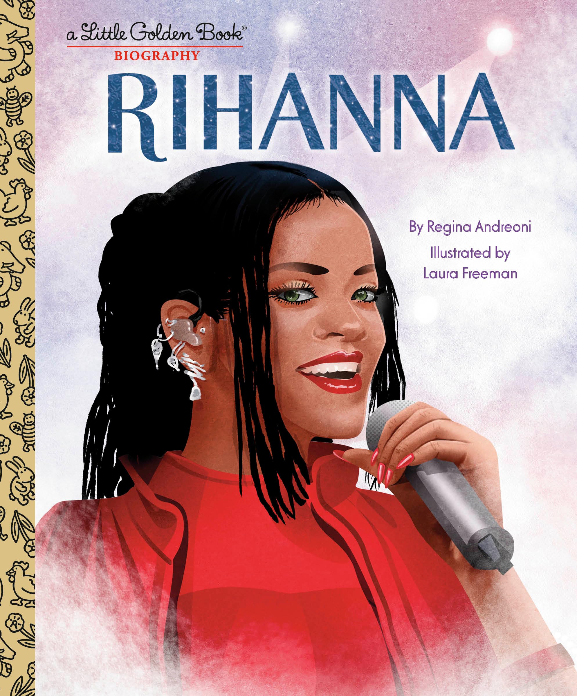 RIHANNA - RIHANNA: A LITTLE GOLDEN BOOK BIOGRAPHY - HARDCOVER - BOOK