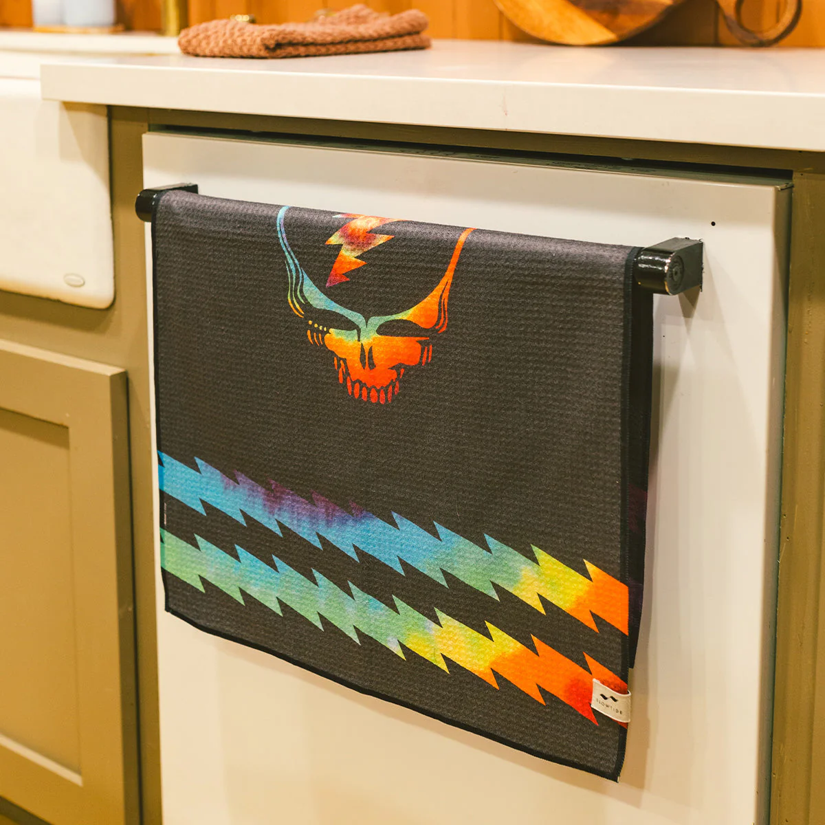 GRATEFUL DEAD x SLOWTIDE - RIPPLE QUICK DRY KITCHEN TOWEL - Image 2