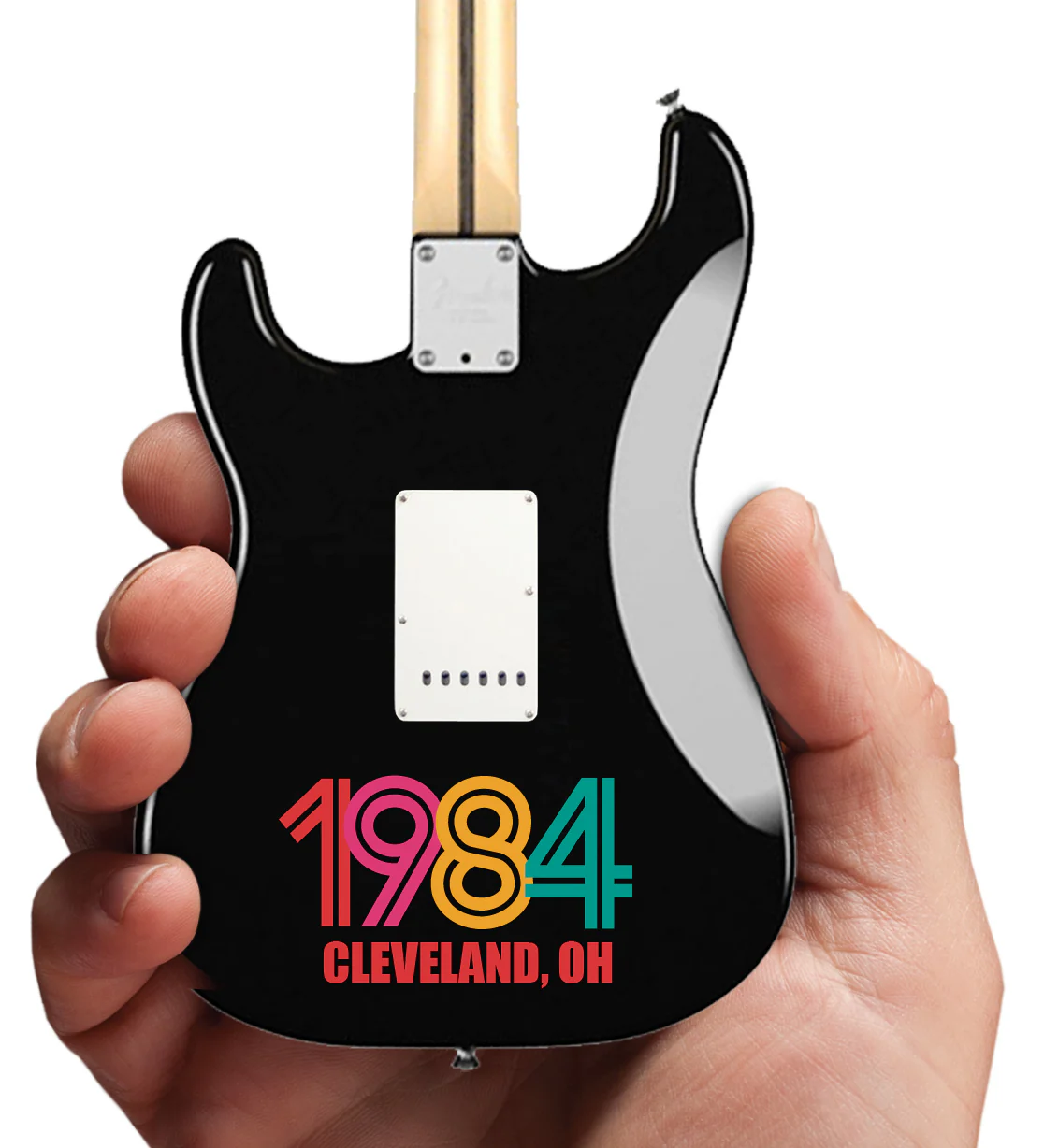ROCK HALL 1984 MINI GUITAR - Image 3