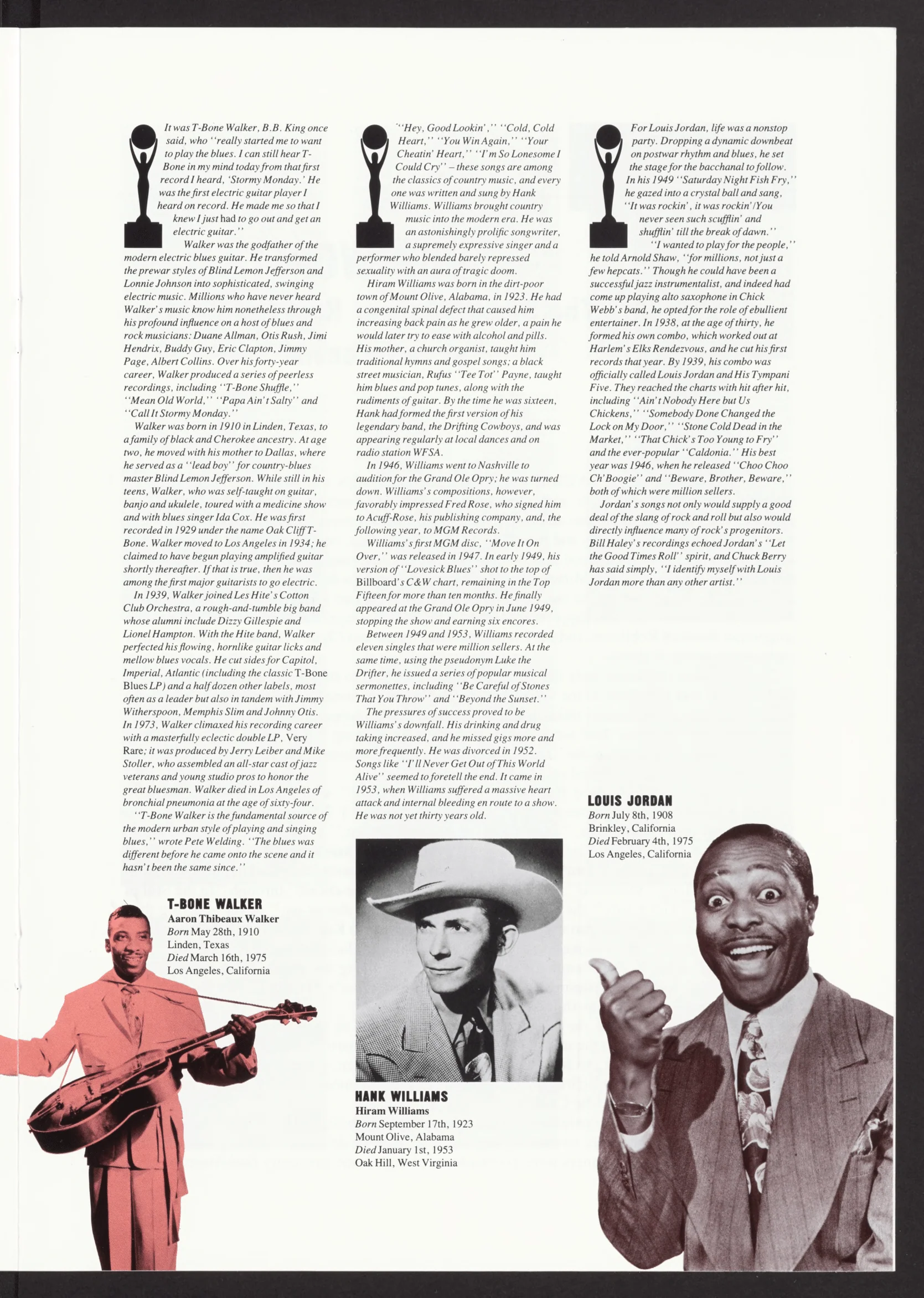 ROCK HALL 1987 - INDUCTION PROGRAM - Image 4