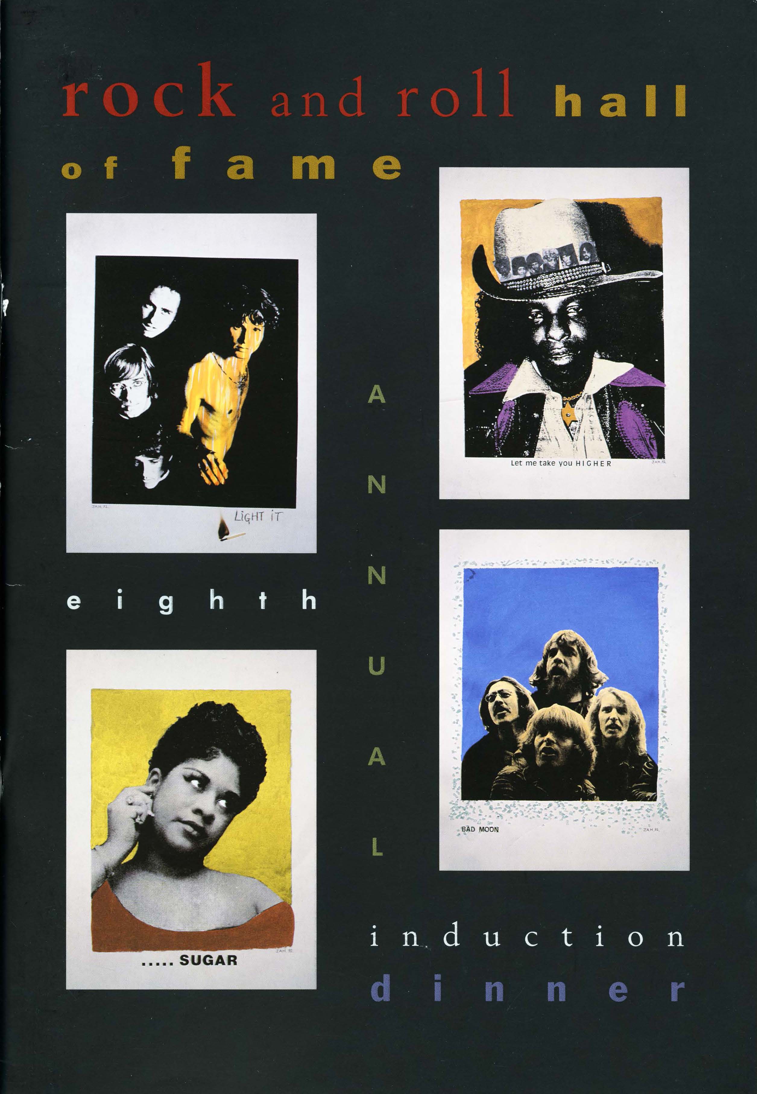 ROCK HALL 1993 - INDUCTION PROGRAM