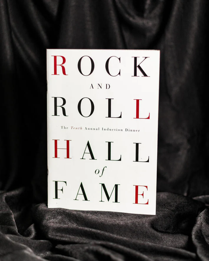 ROCK HALL 1995 - INDUCTION PROGRAM - Image 3