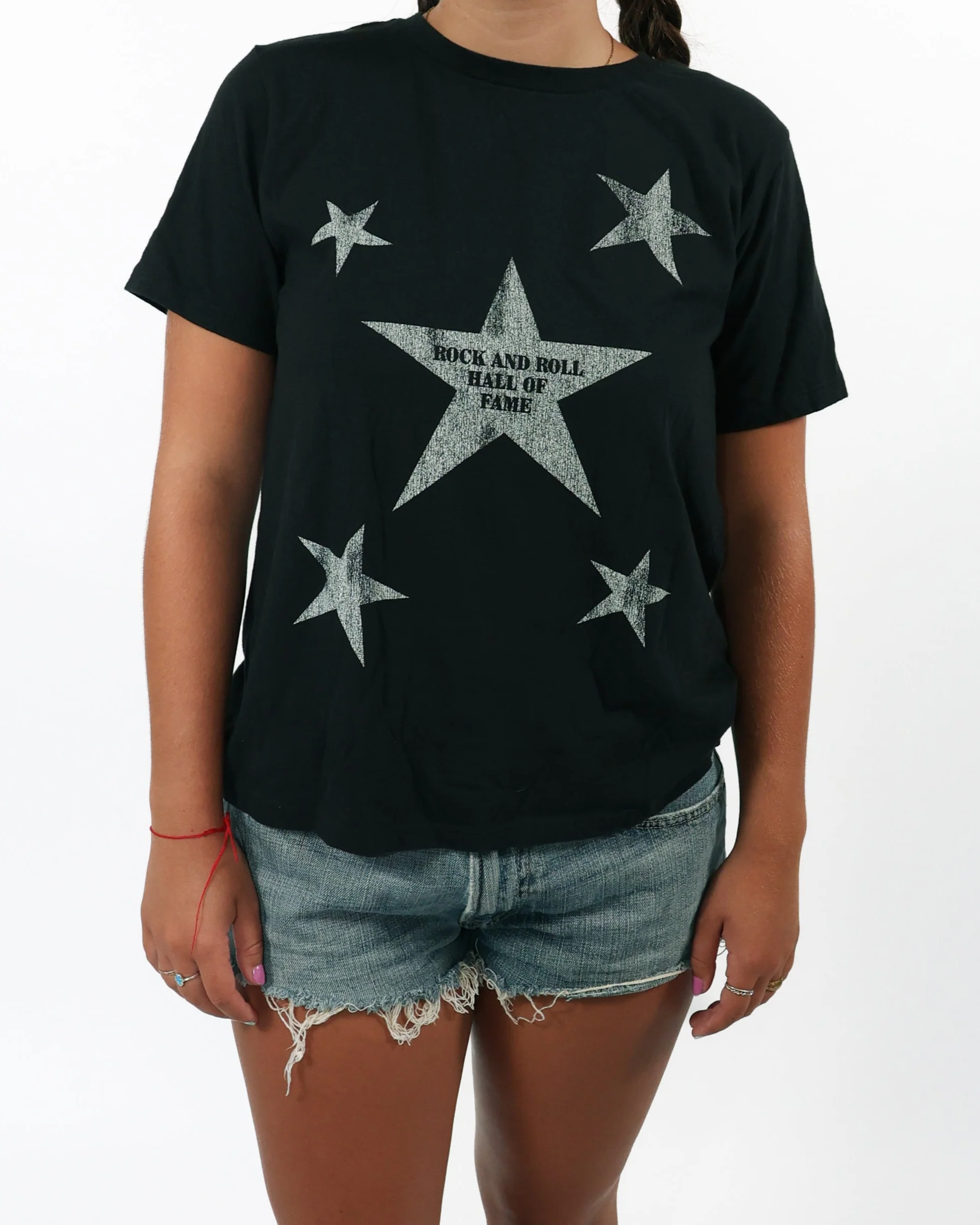 ROCK HALL ALL OVER STARS FITTED T-SHIRT - Image 2
