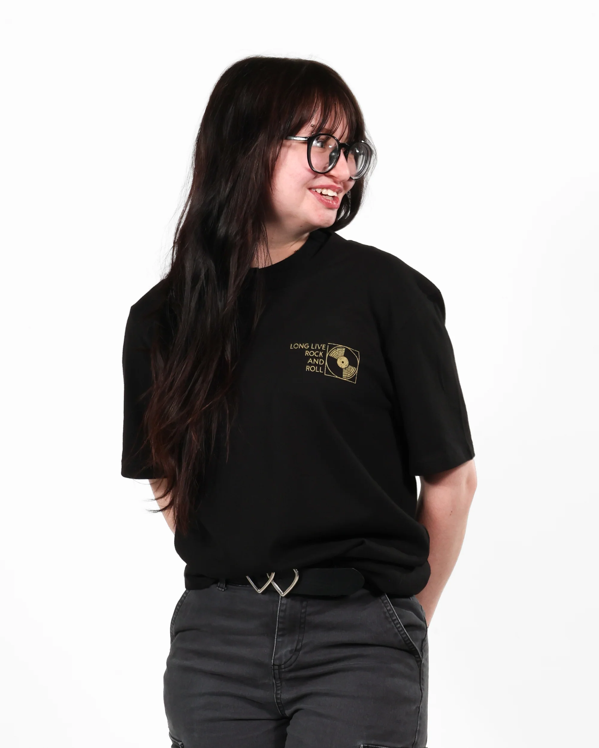 ROCK HALL BORN TO ROCK SKULL T-SHIRT - Image 2