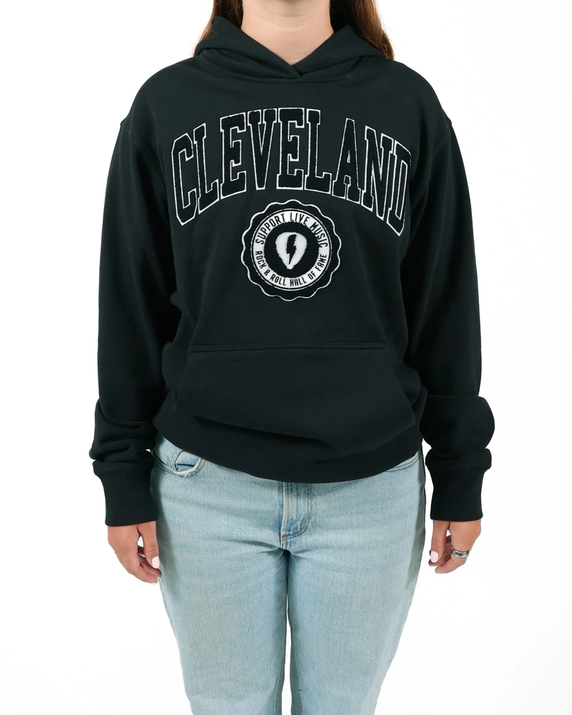 ROCK HALL CHENILLE PATCH HOODIE - Image 2