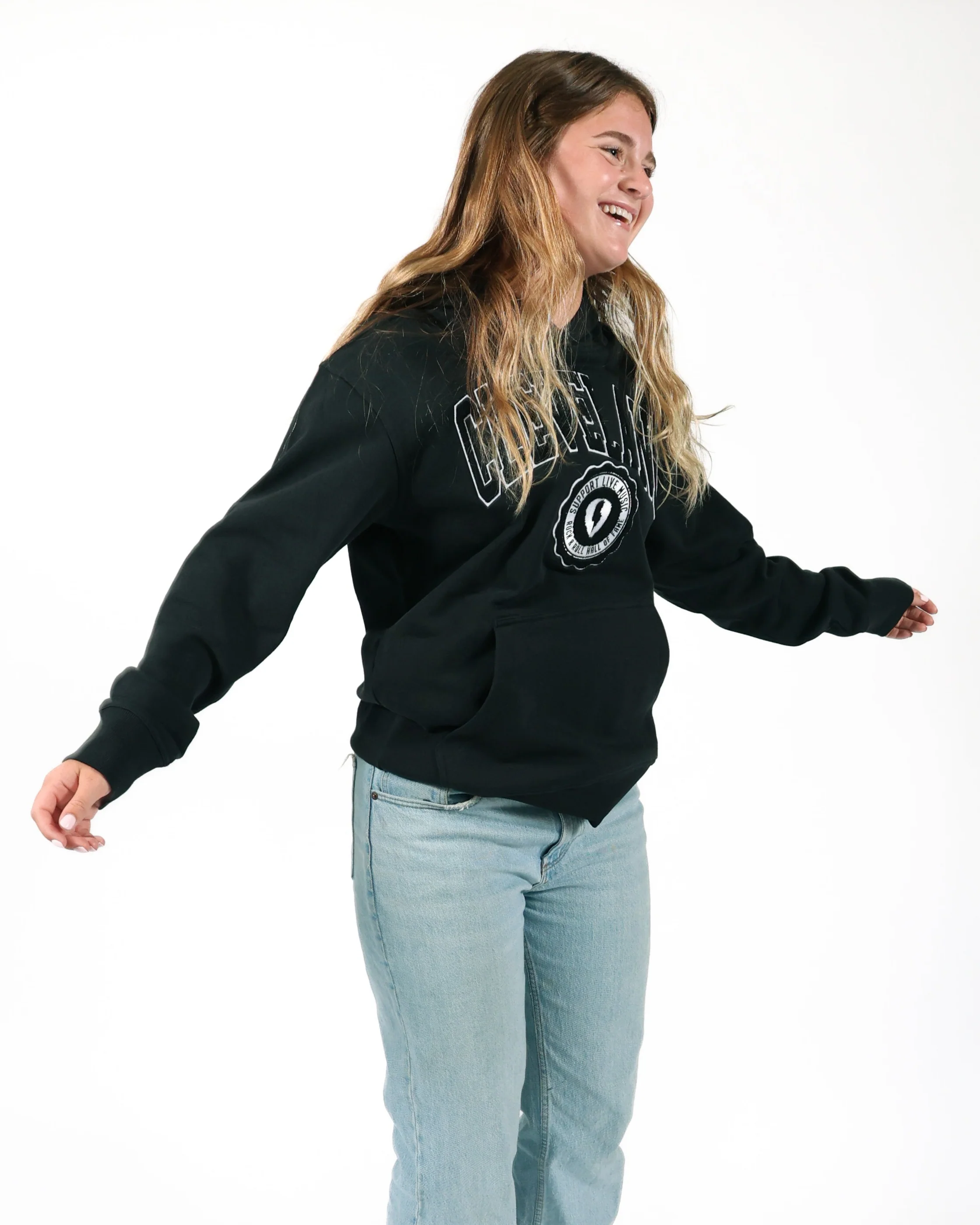ROCK HALL CHENILLE PATCH HOODIE - Image 4