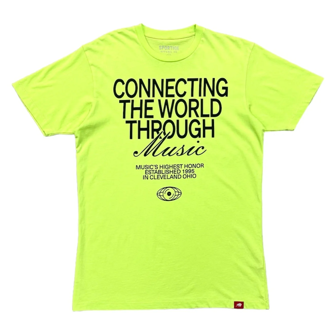 ROCK HALL CONNECTING THE WORLD THROUGH MUSIC T-SHIRT - Image 4