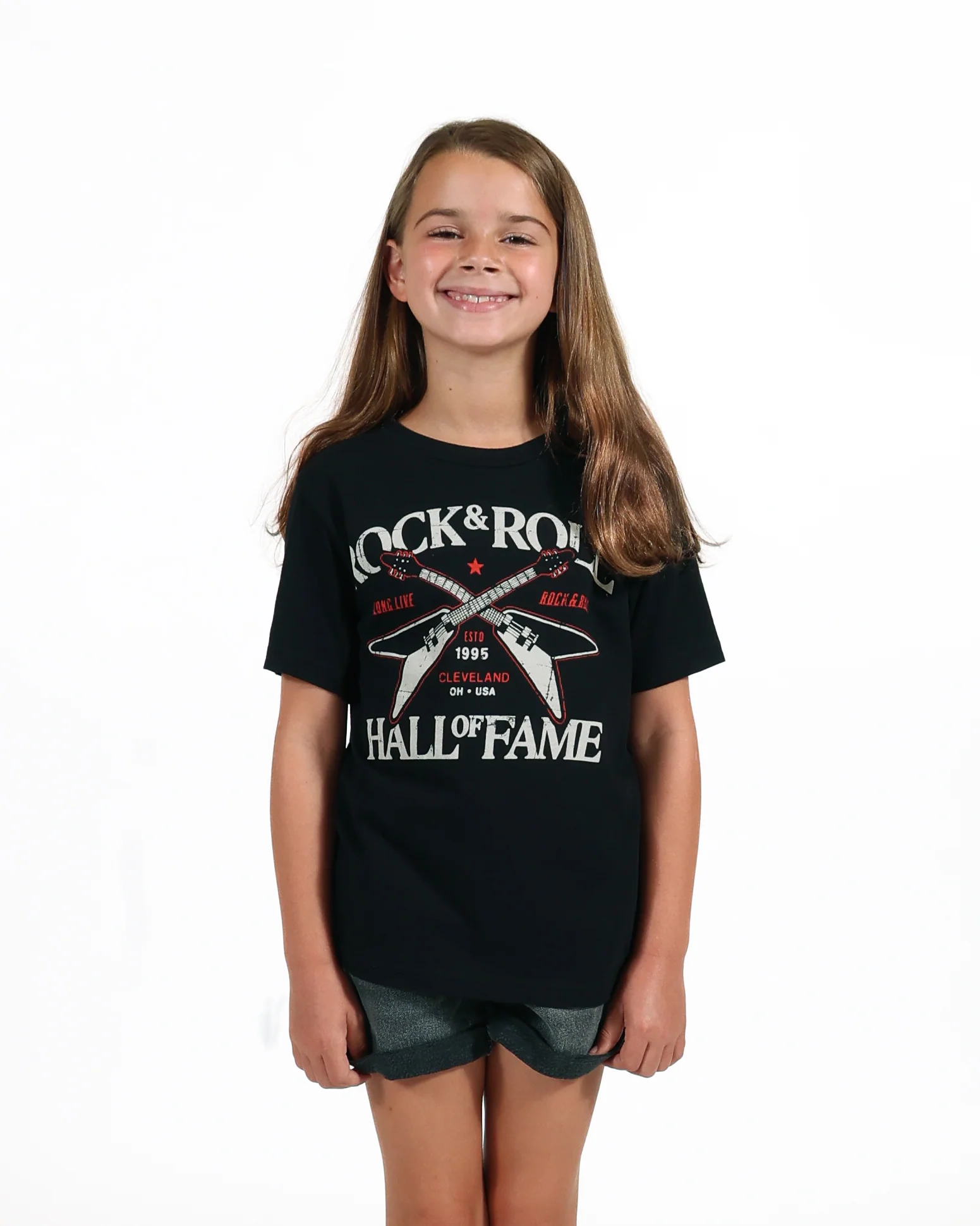 ROCK HALL CROSSED FLYING V'S KIDS T-SHIRT - Image 2