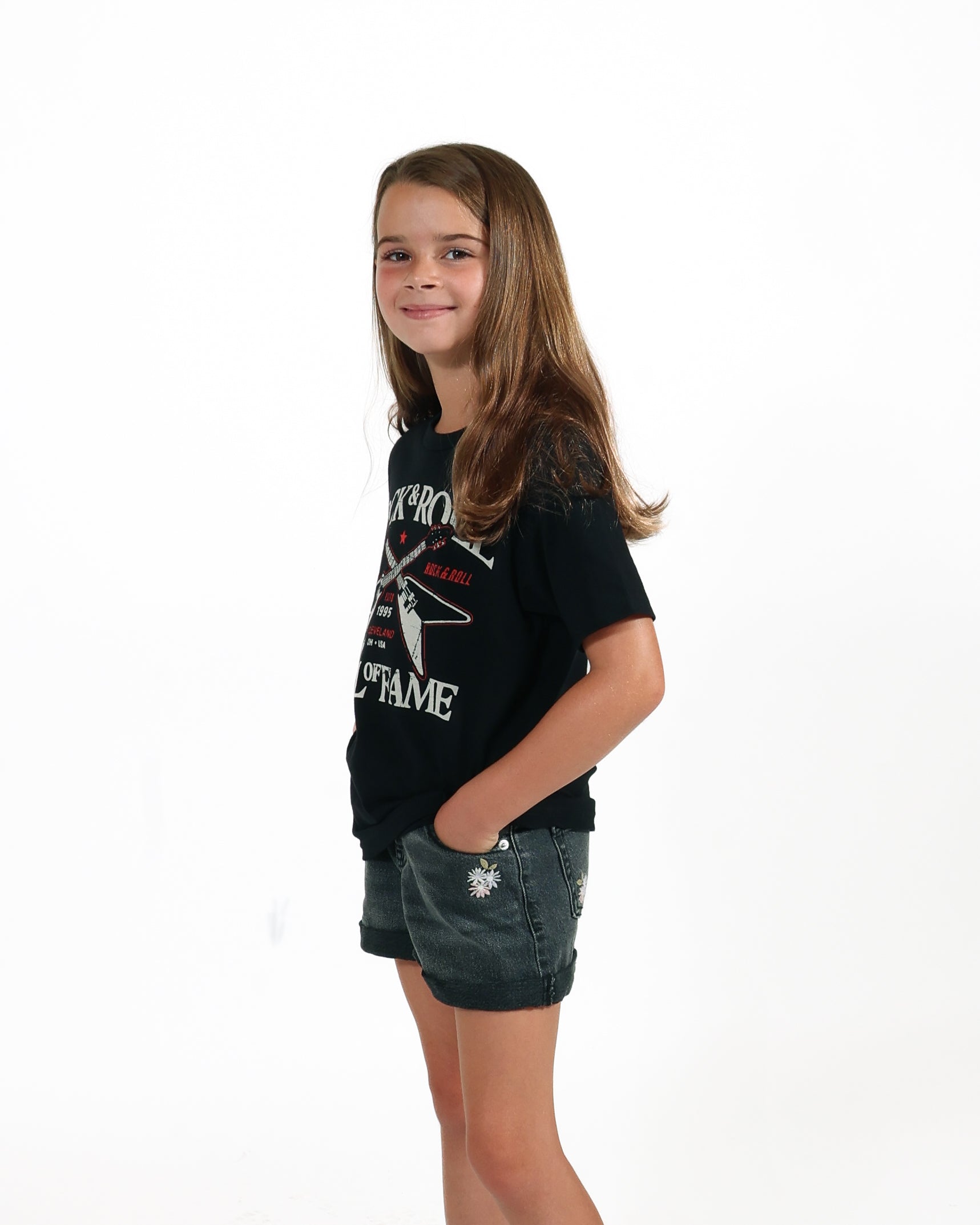 ROCK HALL CROSSED FLYING V'S KIDS T-SHIRT - Image 3