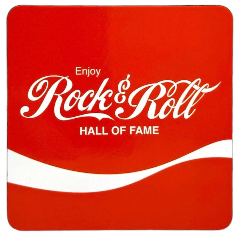 ROCK HALL ENJOY ROCK & ROLL COASTER - SET OF 4