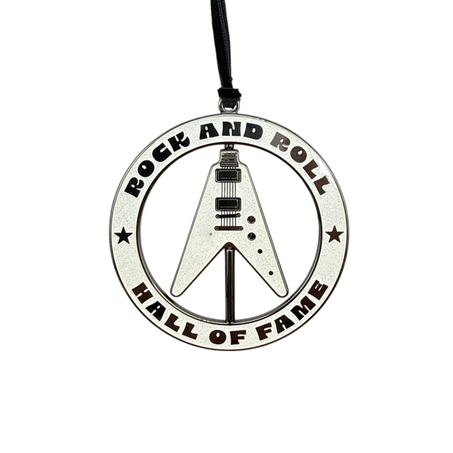 ROCK HALL FLYING V SPINNER ORNAMENT