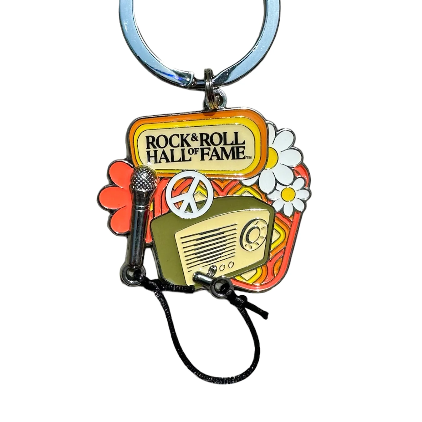 ROCK HALL GROOVY CORD KEYRING