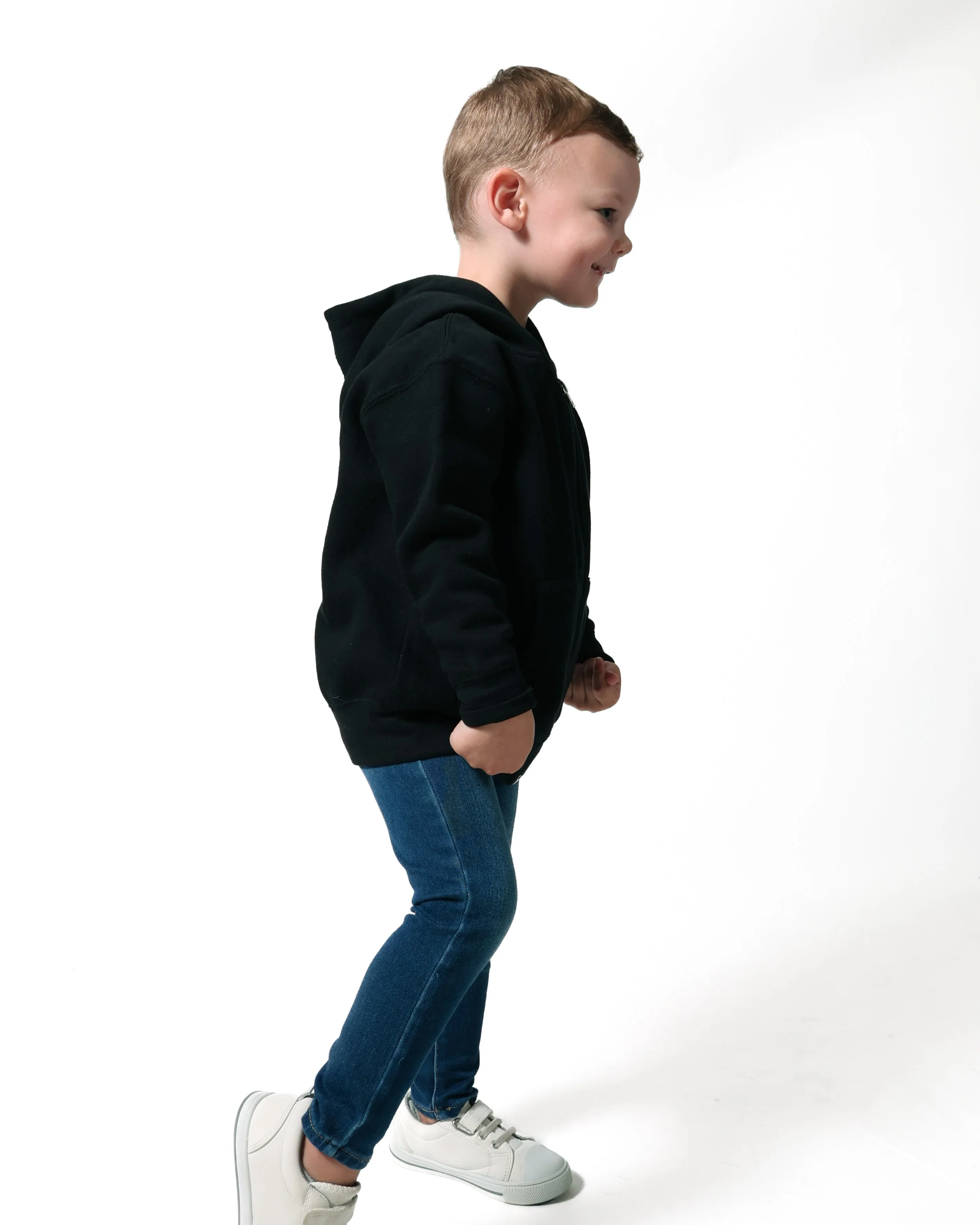 ROCK HALL HAPPY PLACE TODDLER ZIP-UP HOODIE - Image 4