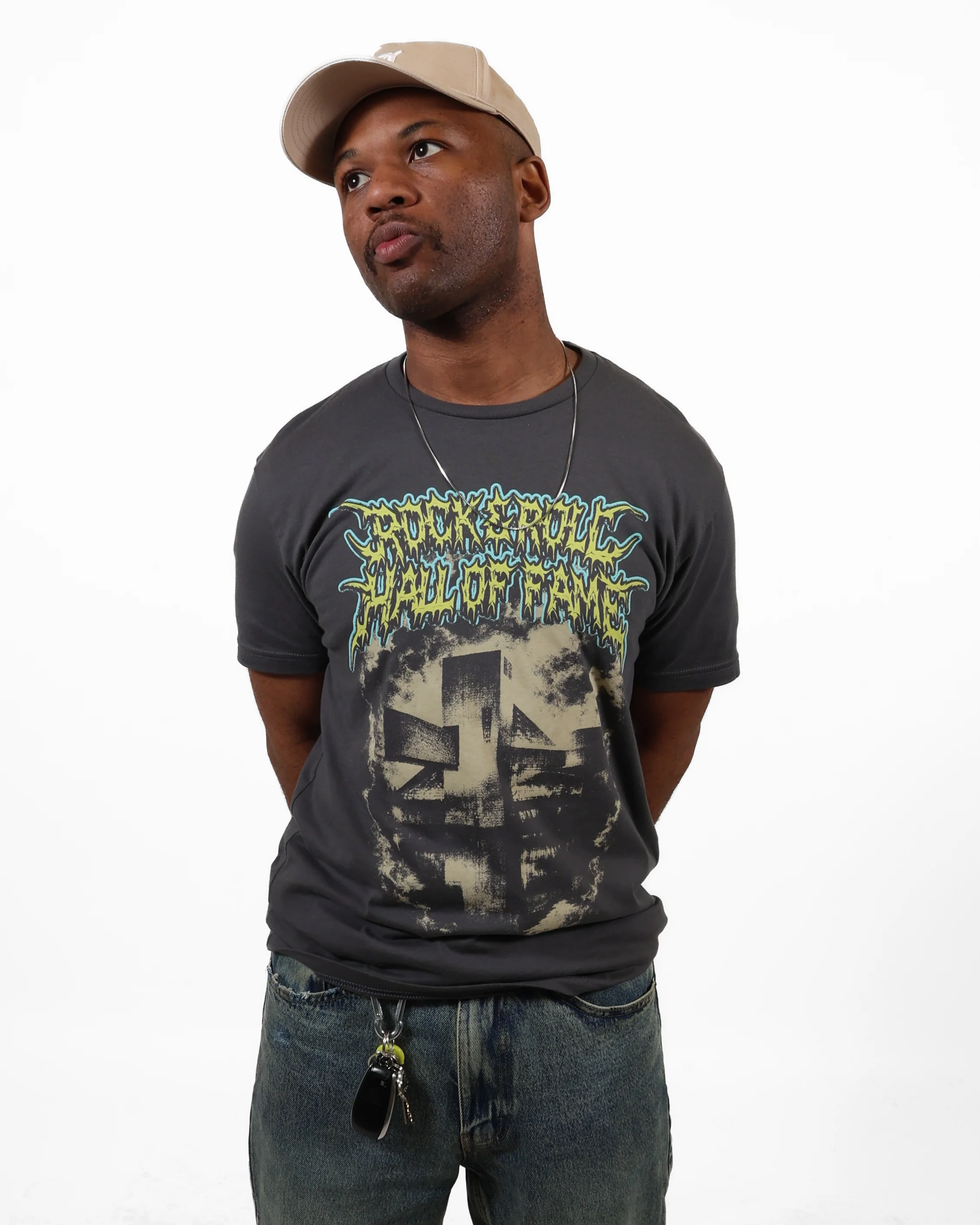 ROCK HALL HAUNTED UNISEX T-SHIRT - Image 2