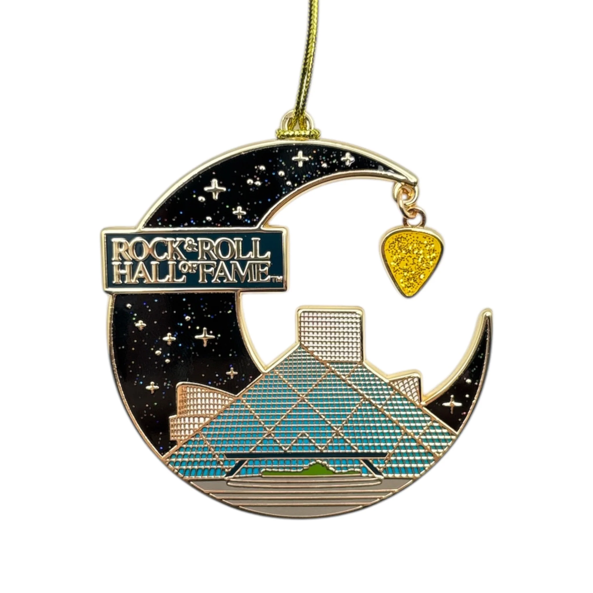ROCK HALL MOON DANGLE ORNAMENT