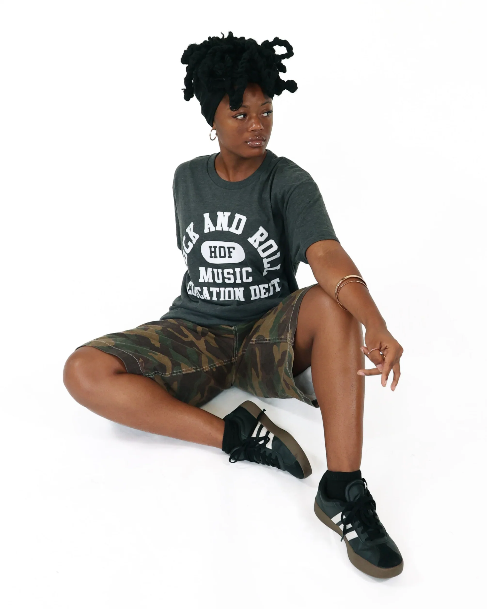 ROCK HALL MUSIC EDUCATION DEPT GREY T-SHIRT - Image 3