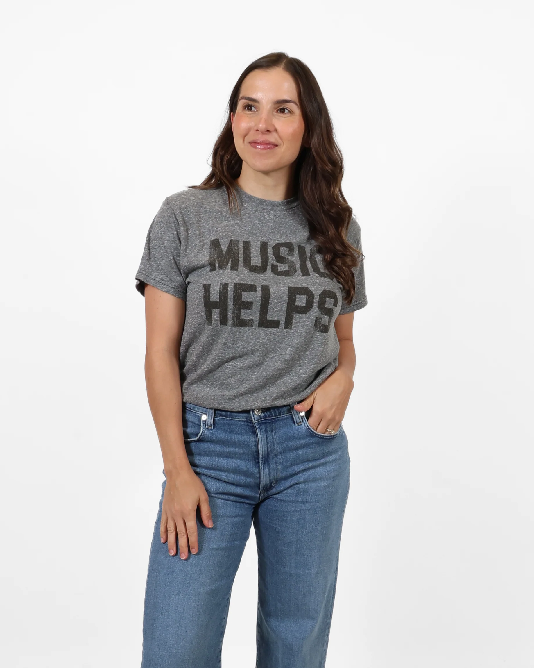 ROCK HALL MUSIC HELPS UNISEX T-SHIRT - Image 2