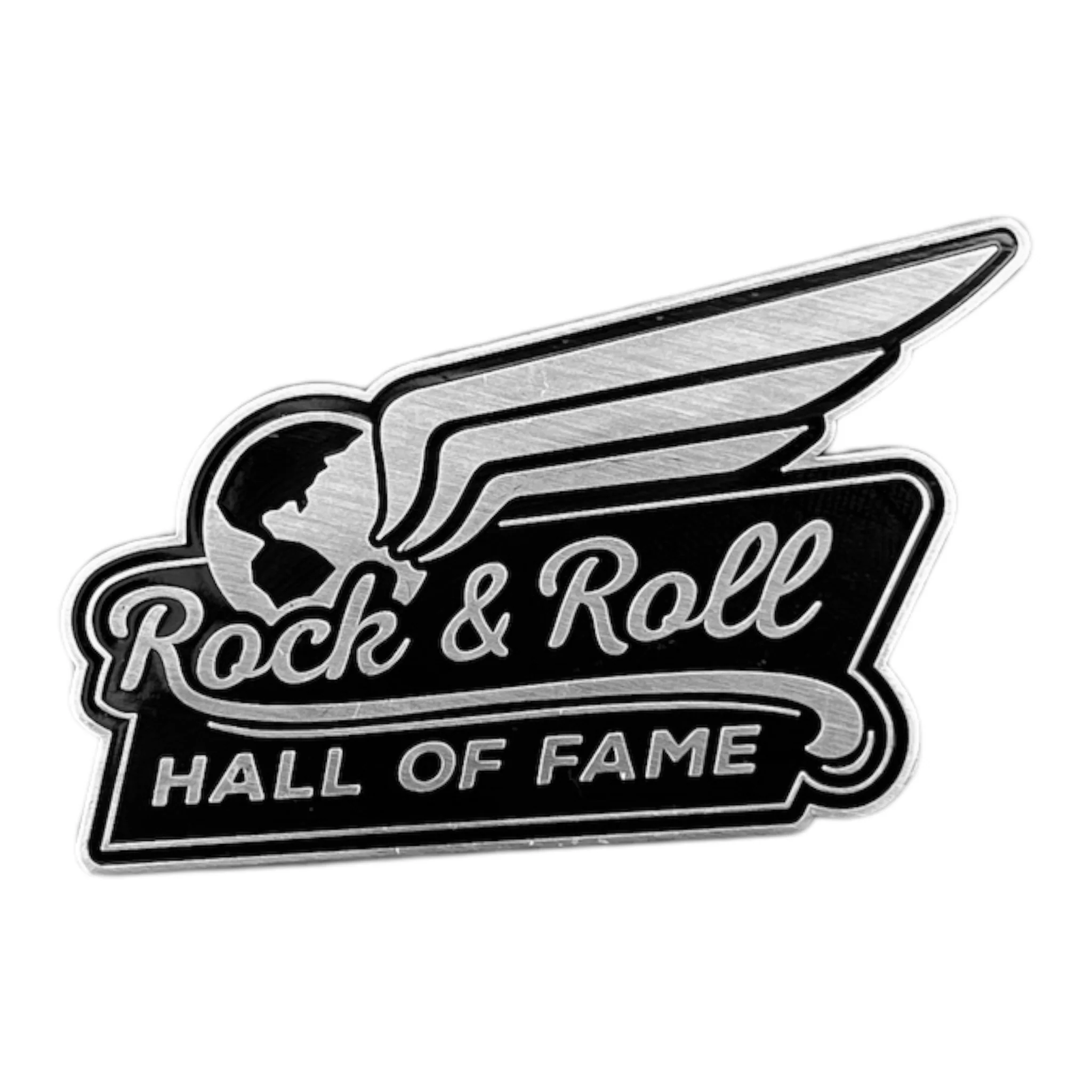 ROCK HALL RETRO GLOBE MAGNET