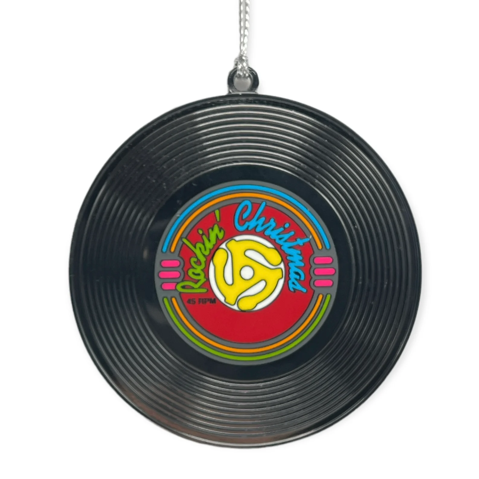 ROCK HALL ROCKIN RECORD ORNAMENT