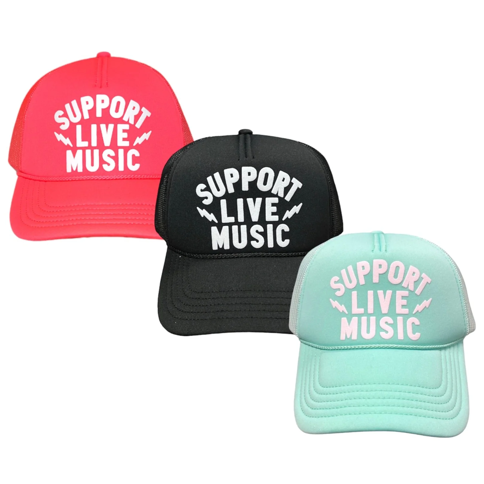 ROCK HALL SUPPORT LIVE MUSIC HAT - Image 3