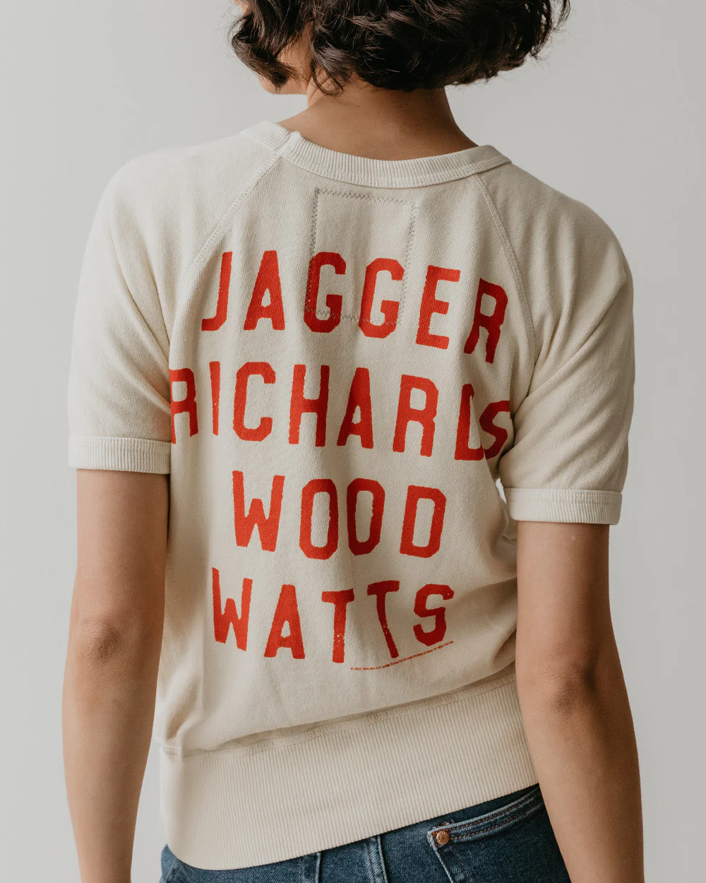 THE ROLLING STONES - IVORY RAGLAN T-SHIRT - Image 2