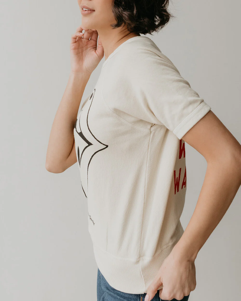 THE ROLLING STONES - IVORY RAGLAN T-SHIRT - Image 3