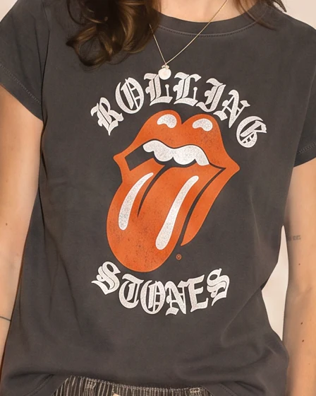 ROLLING STONES - OLD ENGLISH TEE - Image 2