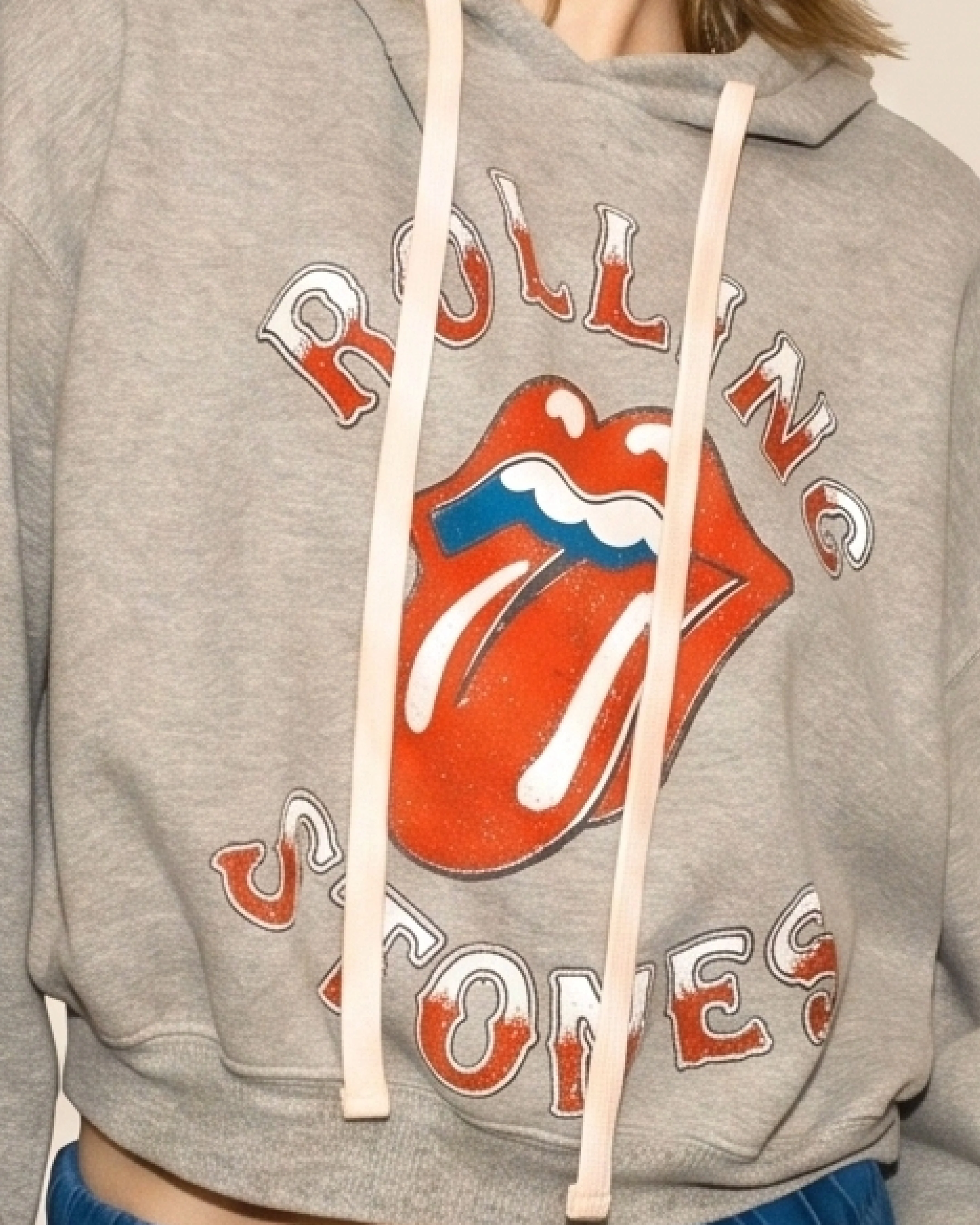 ROLLING STONES - OLD ENGLISH HOODIE - Image 2