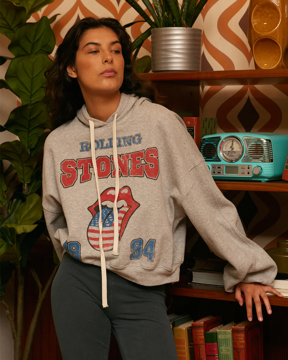 THE ROLLING STONES - 1994 USA HOODIE