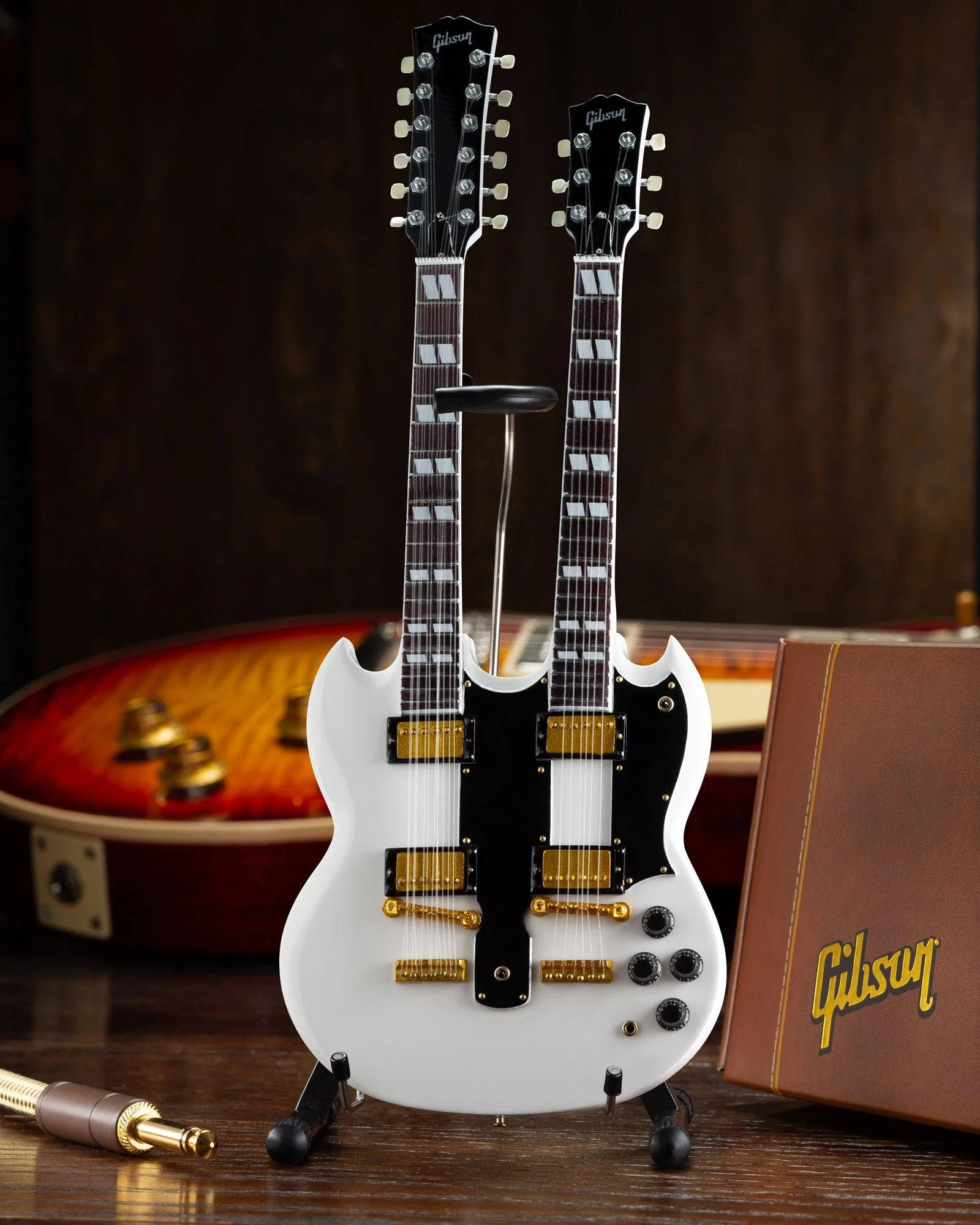 GIBSON - EDS-1275 DOUBLENECK & JAZZ BASS™ - SET OF 2 MINI GUITARS - Image 2