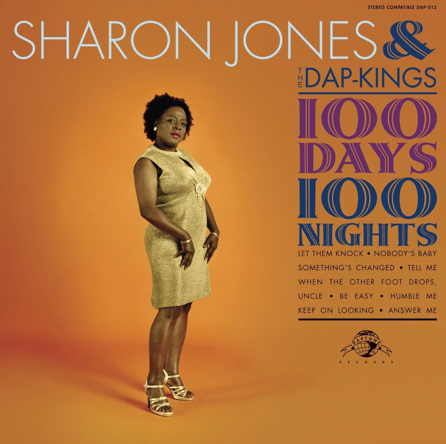 SHARON JONES & THE DAP-KINGS - 100 DAYS, 100 NIGHTS - VINYL LP