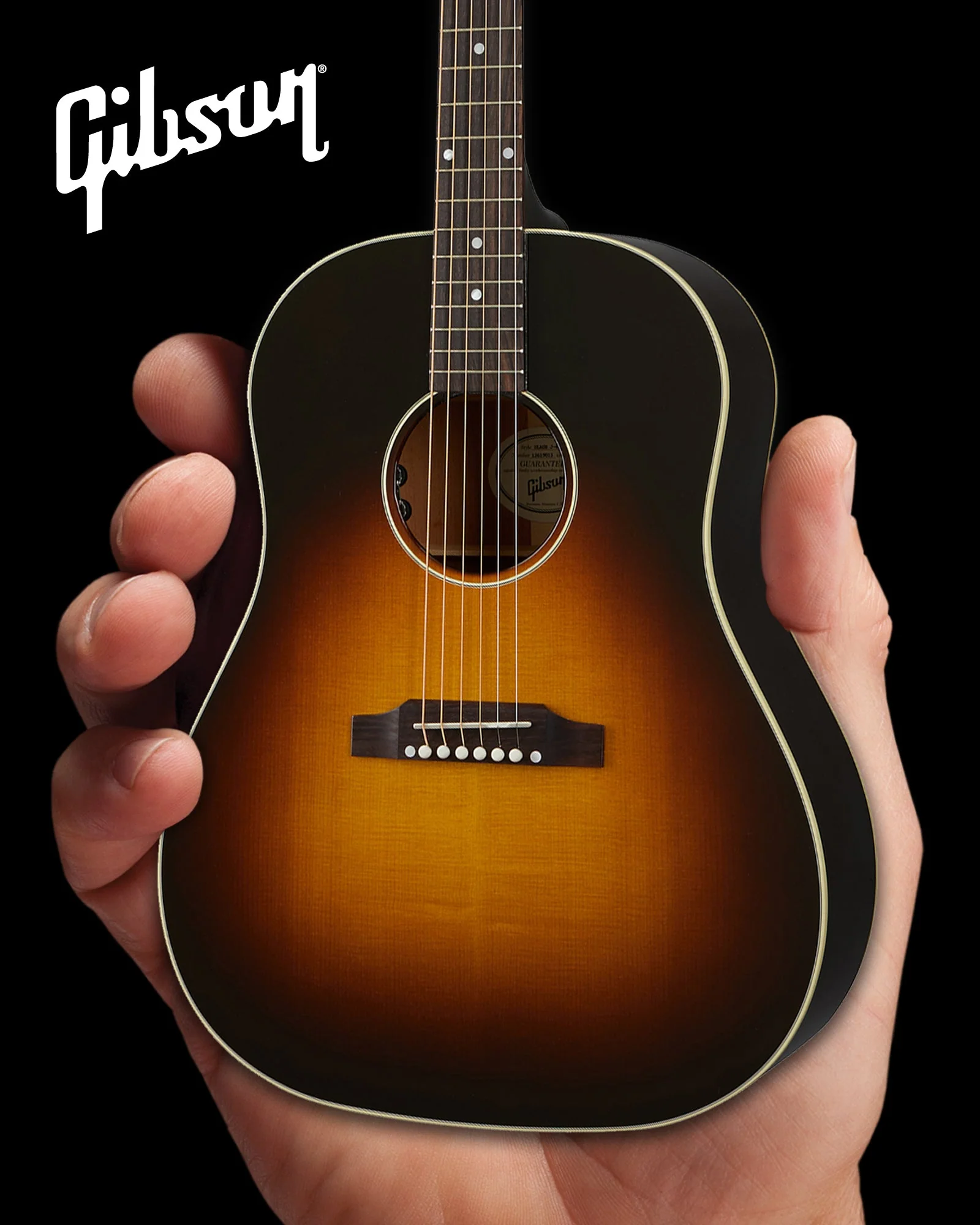 SLASH - GIBSON J-45 NOVEMBER BURST - MINI GUITAR - Image 2
