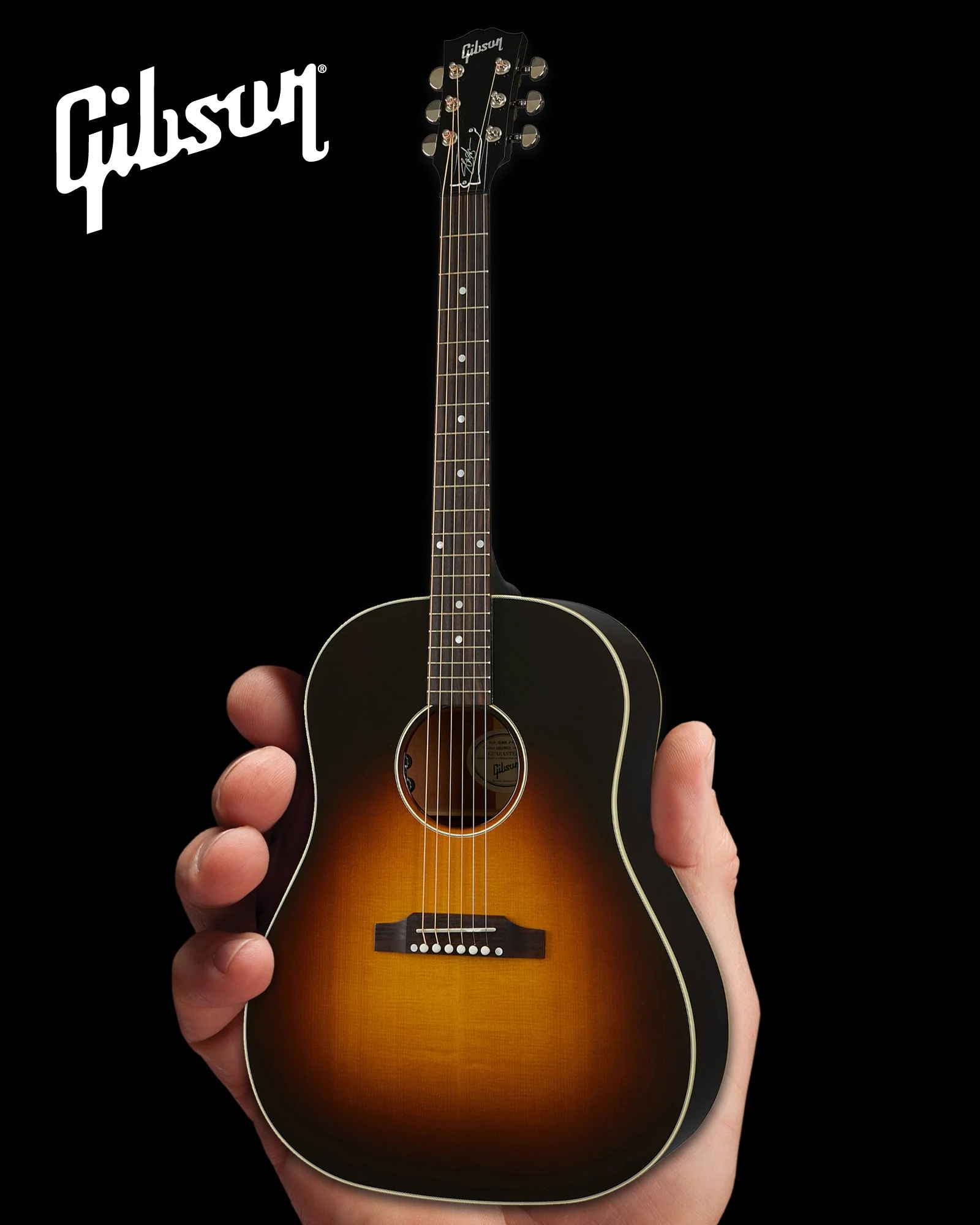 SLASH - GIBSON J-45 NOVEMBER BURST - MINI GUITAR - Image 3