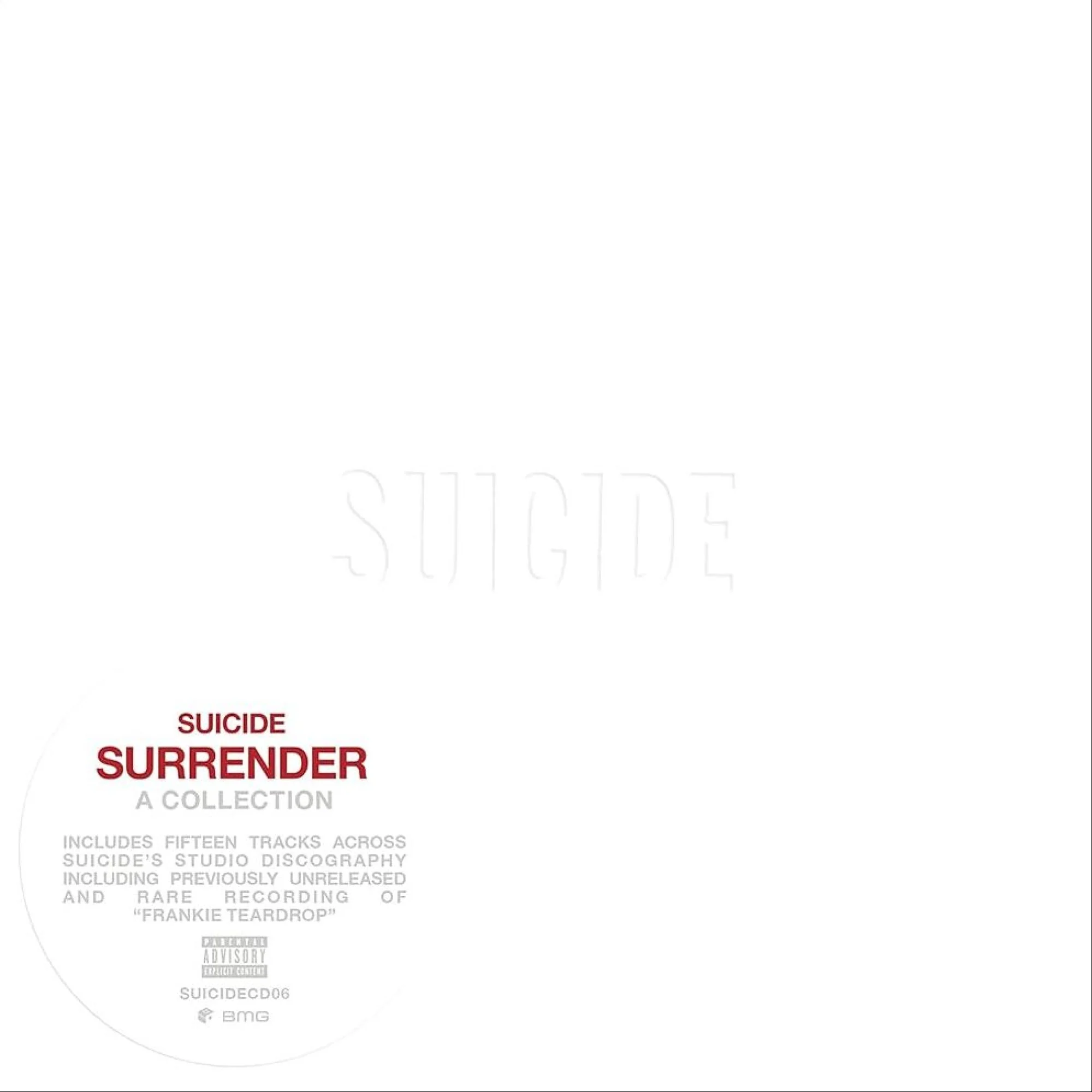 SUICIDE - SURRENDER - 2 LP - RED COLOR - VINYL LP