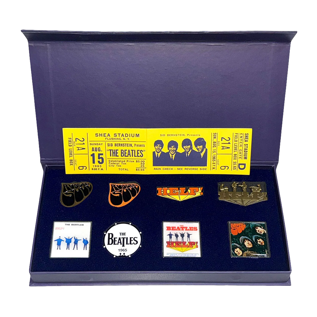 THE BEATLES - PIN BADGE SET